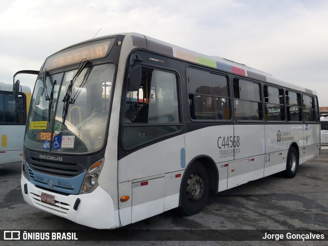 Auto Viação Três Amigos C44568 na cidade de Rio de Janeiro, Rio de Janeiro, Brasil, por Jorge Gonçalves. ID da foto: 9915114.