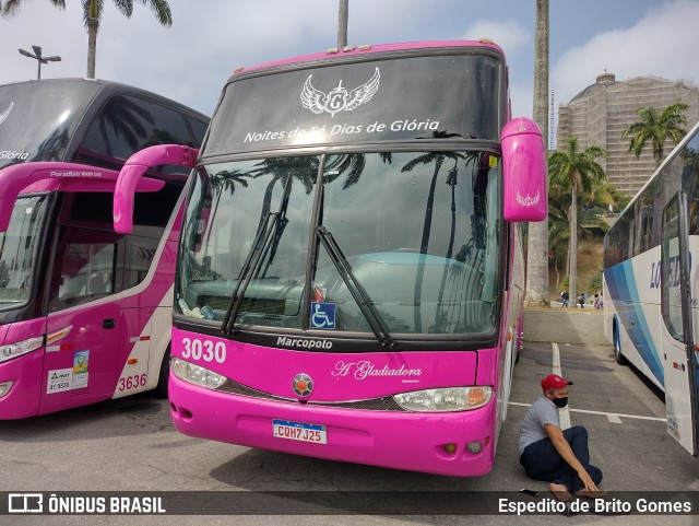 A Gladiadora Turismo 3030 na cidade de Aparecida, São Paulo, Brasil, por Espedito de Brito Gomes. Número da foto: #9915499.