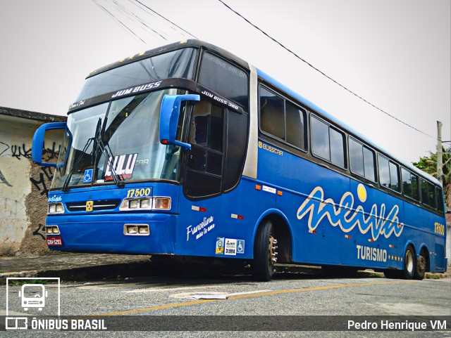 Nogueira e Neiva Turismo 17500 na cidade de Ibirité, Minas Gerais, Brasil, por Pedro Henrique VM. ID da foto: 9917667.