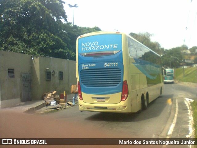 Viação Novo Horizonte 541111 na cidade de Salvador, Bahia, Brasil, por Mario dos Santos Nogueira Junior. ID da foto: 9917523.