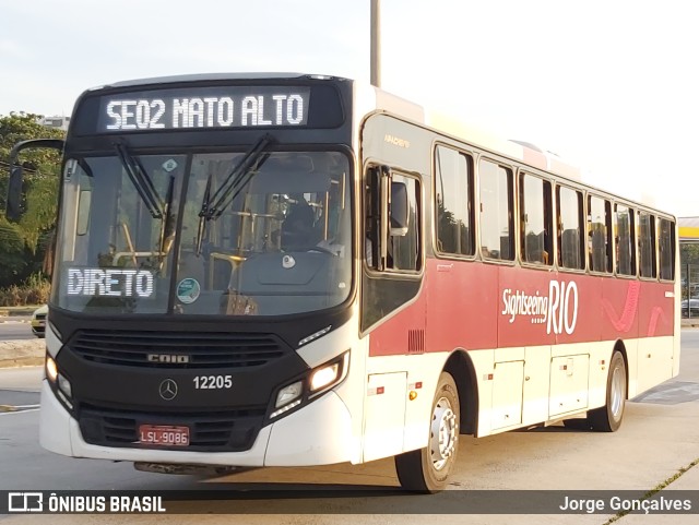 Expresso Recreio 12205 na cidade de Rio de Janeiro, Rio de Janeiro, Brasil, por Jorge Gonçalves. Número da foto: #9917624.
