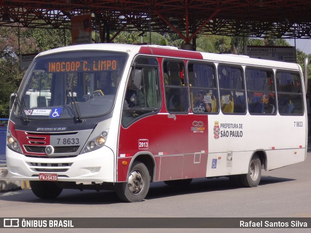 Transwolff Transportes e Turismo 7 8633 na cidade de São Paulo, São Paulo, Brasil, por Rafael Santos Silva. ID da foto: 9918545.