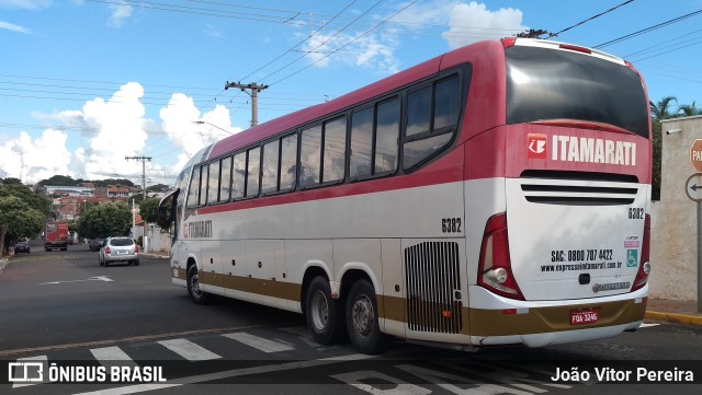 Expresso Itamarati 6382 na cidade de Estrela d`Oeste, São Paulo, Brasil, por João Vitor Pereira. Número da foto: #9917463.