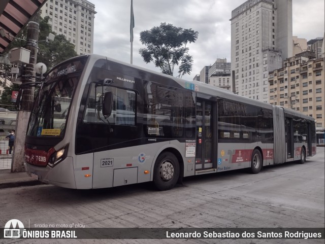 Viação Gatusa Transportes Urbanos 7 6369 na cidade de São Paulo, São Paulo, Brasil, por Leonardo Sebastiao dos Santos Rodrigues. ID da foto: 9915438.