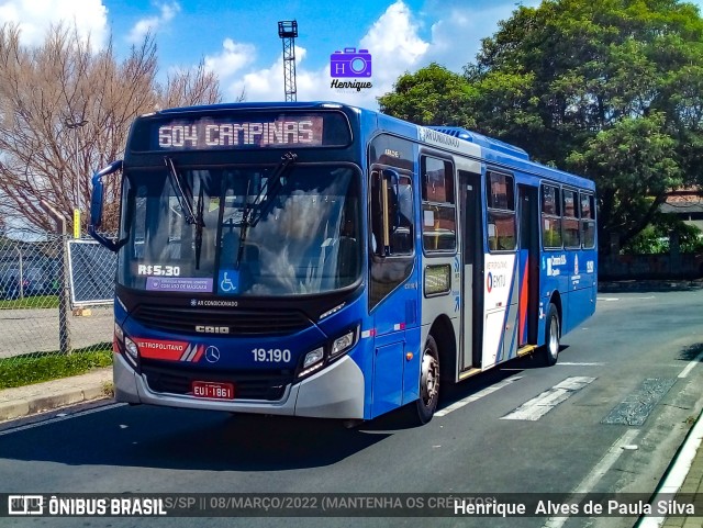 Transportes Capellini 19.190 na cidade de Campinas, São Paulo, Brasil, por Henrique Alves de Paula Silva. Número da foto: #9916774.