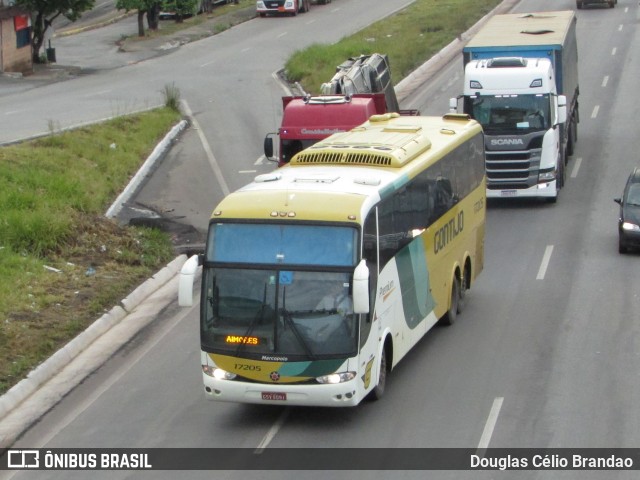 Empresa Gontijo de Transportes 17205 na cidade de Belo Horizonte, Minas Gerais, Brasil, por Douglas Célio Brandao. ID da foto: 9917817.