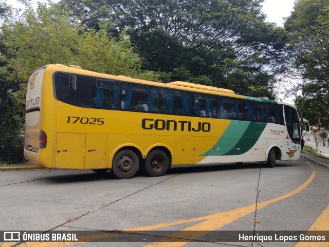 Empresa Gontijo de Transportes 17025 na cidade de São Paulo, São Paulo, Brasil, por Henrique Lopes Gomes. ID da foto: 9915833.