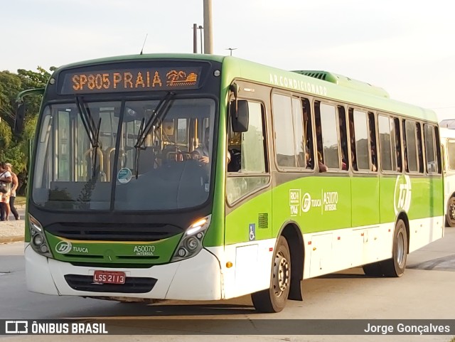 Tijuquinha - Auto Viação Tijuca A50070 na cidade de Rio de Janeiro, Rio de Janeiro, Brasil, por Jorge Gonçalves. Número da foto: #9917609.