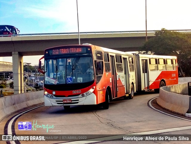 Itajaí Transportes Coletivos 2935 na cidade de Campinas, São Paulo, Brasil, por Henrique Alves de Paula Silva. Número da foto: #9915349.