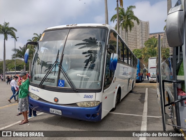 Sampa Bus 3600 na cidade de Aparecida, São Paulo, Brasil, por Espedito de Brito Gomes. Número da foto: #9915526.