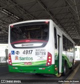 Viação Piracicabana Santos 4917 na cidade de Santos, São Paulo, Brasil, por Andre Santos de Moraes. Número da foto: #:id.