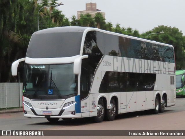 Auto Viação Catarinense 321305 na cidade de Curitiba, Paraná, Brasil, por Lucas Adriano Bernardino. Número da foto: #9922023.