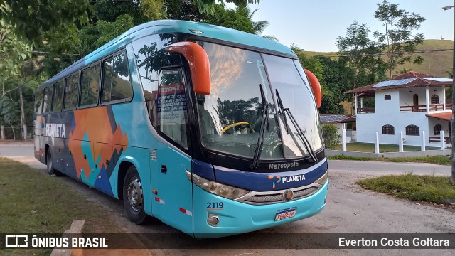 Planeta Transportes Rodoviários 2119 na cidade de Guarapari, Espírito Santo, Brasil, por Everton Costa Goltara. Número da foto: #9919271.