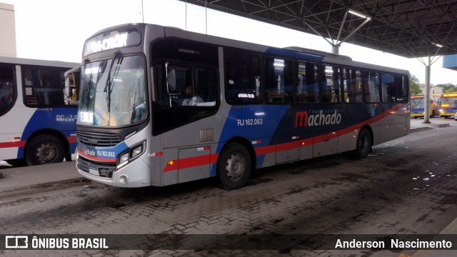 Transportes Machado RJ 162.063 na cidade de Duque de Caxias, Rio de Janeiro, Brasil, por Anderson Nascimento. ID da foto: 9921546.