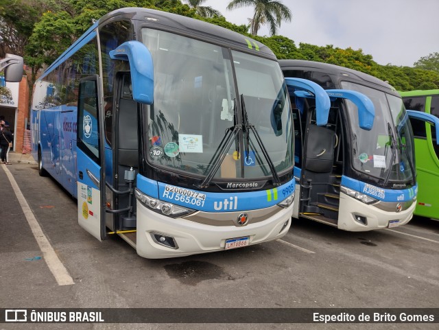 UTIL - União Transporte Interestadual de Luxo 9905 na cidade de Aparecida, São Paulo, Brasil, por Espedito de Brito Gomes. ID da foto: 9921014.