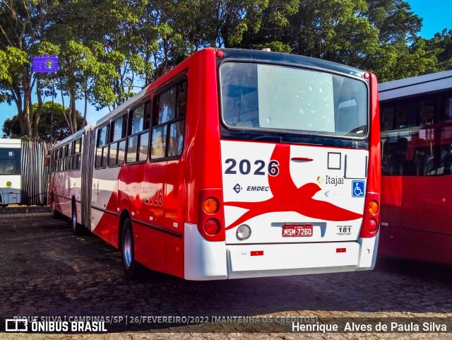 Itajaí Transportes Coletivos 2026 na cidade de Campinas, São Paulo, Brasil, por Henrique Alves de Paula Silva. ID da foto: 9918904.