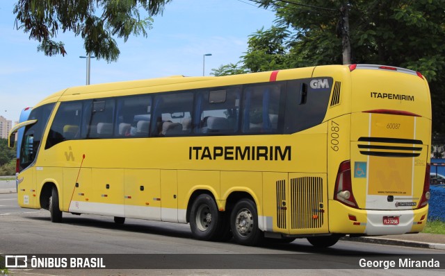 Viação Itapemirim 60087 na cidade de São Paulo, São Paulo, Brasil, por George Miranda. Número da foto: #9920212.