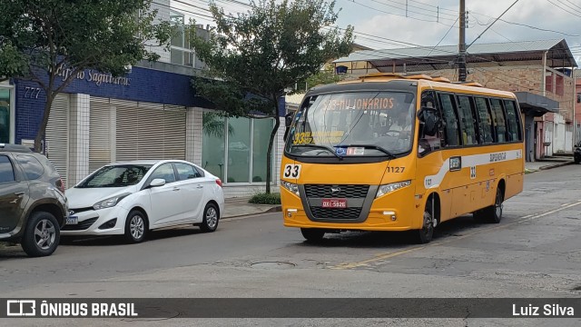 Transporte Suplementar de Belo Horizonte 1127 na cidade de Belo Horizonte, Minas Gerais, Brasil, por Luiz Silva. ID da foto: 9921741.