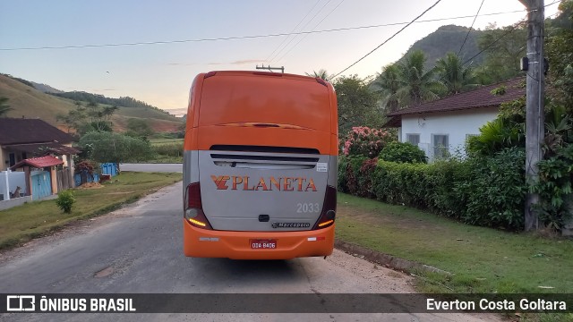 Planeta Transportes Rodoviários 2033 na cidade de Guarapari, Espírito Santo, Brasil, por Everton Costa Goltara. ID da foto: 9919282.