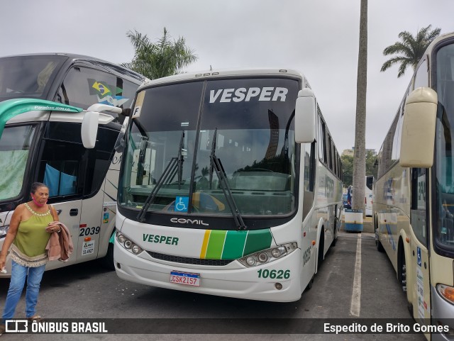 Vesper Transportes 10626 na cidade de Aparecida, São Paulo, Brasil, por Espedito de Brito Gomes. ID da foto: 9919205.