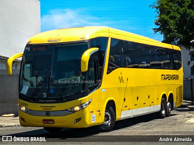 Viação Itapemirim 60095 na cidade de Rio de Janeiro, Rio de Janeiro, Brasil, por André Almeida. Número da foto: #9920616.