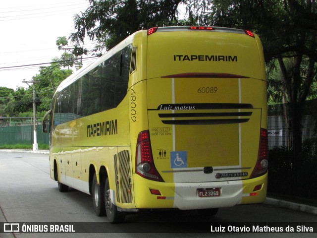 Viação Itapemirim 60089 na cidade de São Paulo, São Paulo, Brasil, por Luiz Otavio Matheus da Silva. Número da foto: #9920249.