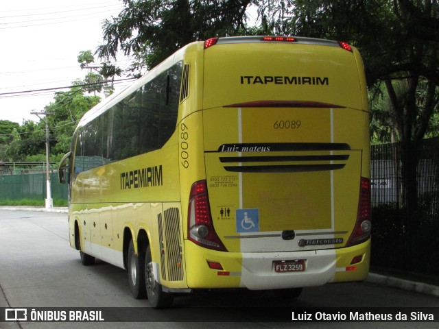 Viação Itapemirim 60089 na cidade de São Paulo, São Paulo, Brasil, por Luiz Otavio Matheus da Silva. ID da foto: 9920249.