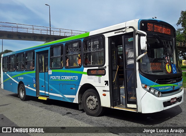 Viação Ponte Coberta RJ 190.104 na cidade de Rio de Janeiro, Rio de Janeiro, Brasil, por Jorge Lucas Araújo. Número da foto: #9919604.