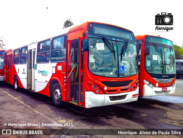 Expresso CampiBus 2276 na cidade de Campinas, São Paulo, Brasil, por Henrique Alves de Paula Silva. Número da foto: #9918906.
