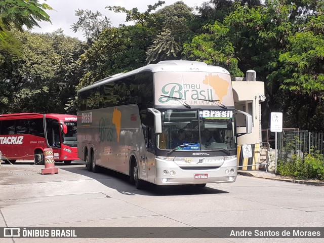 Meu Brasil Turismo 1975 na cidade de São Paulo, São Paulo, Brasil, por Andre Santos de Moraes. ID da foto: 9920695.