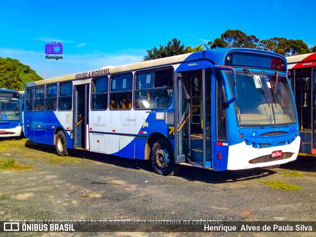Onicamp Transporte Coletivo DVS3741 na cidade de Campinas, São Paulo, Brasil, por Henrique Alves de Paula Silva. Número da foto: #9918902.