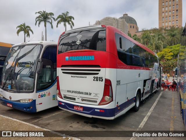 Viação Piracicabana 2015 na cidade de Aparecida, São Paulo, Brasil, por Espedito de Brito Gomes. ID da foto: 9918895.