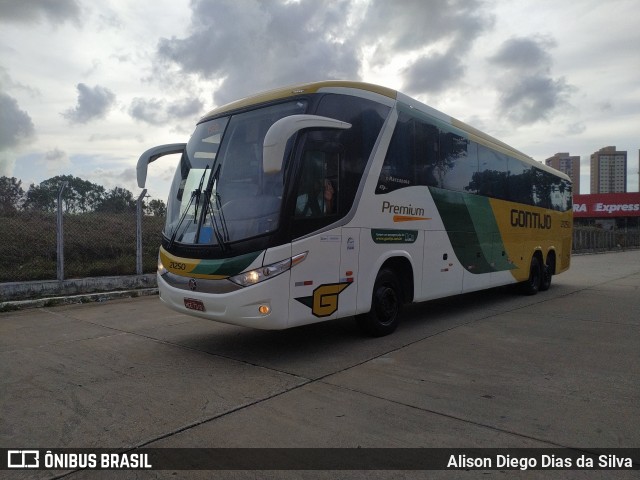 Empresa Gontijo de Transportes 21250 na cidade de Natal, Rio Grande do Norte, Brasil, por Alison Diego Dias da Silva. ID da foto: 9923746.