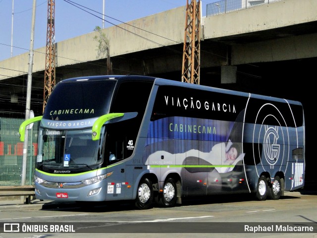 Viação Garcia 8714 na cidade de São Paulo, São Paulo, Brasil, por Raphael Malacarne. Número da foto: #9923922.