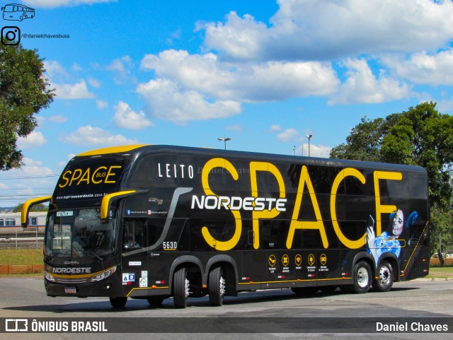 Expresso Nordeste 5630 na cidade de Brasília, Distrito Federal, Brasil, por Daniel Chaves. Número da foto: #9923645.