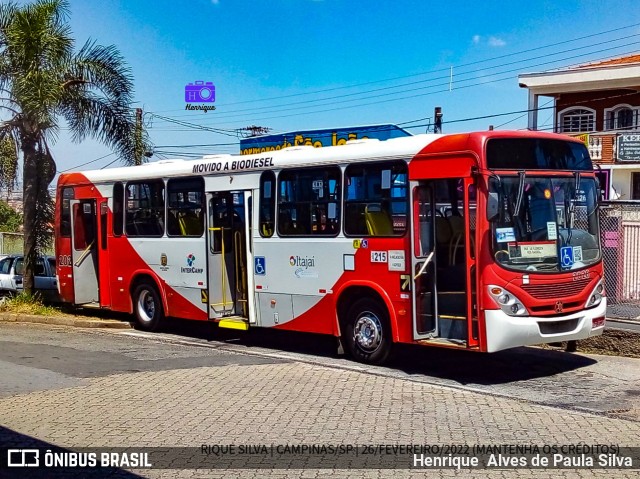 Itajaí Transportes Coletivos 2028 na cidade de Campinas, São Paulo, Brasil, por Henrique Alves de Paula Silva. Número da foto: #9924234.