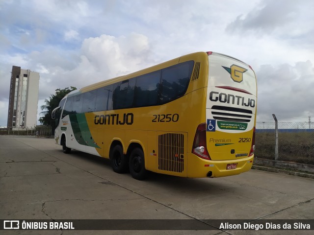 Empresa Gontijo de Transportes 21250 na cidade de Natal, Rio Grande do Norte, Brasil, por Alison Diego Dias da Silva. ID da foto: 9923753.