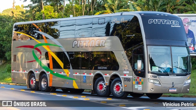 Transpittner Turismo 3700 na cidade de Joinville, Santa Catarina, Brasil, por Vinicius Petris. Número da foto: #9923362.