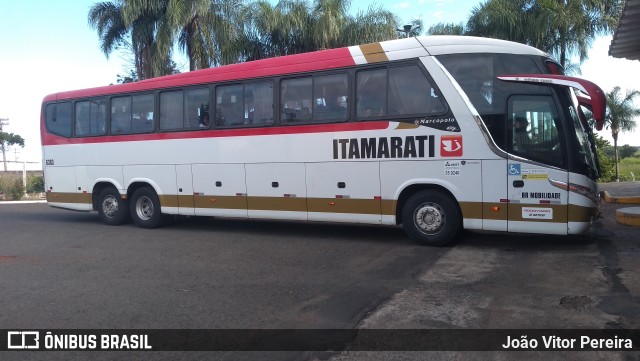 Expresso Itamarati 6383 na cidade de Estrela d`Oeste, São Paulo, Brasil, por João Vitor Pereira. Número da foto: #9922880.