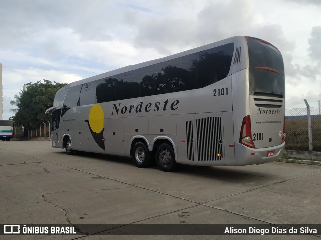 Viação Nordeste 2101 na cidade de Natal, Rio Grande do Norte, Brasil, por Alison Diego Dias da Silva. Número da foto: #9923789.