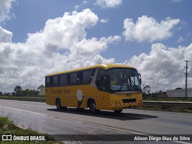 Viação Nordeste 2622 na cidade de Macaíba, Rio Grande do Norte, Brasil, por Alison Diego Dias da Silva. Número da foto: #9923699.