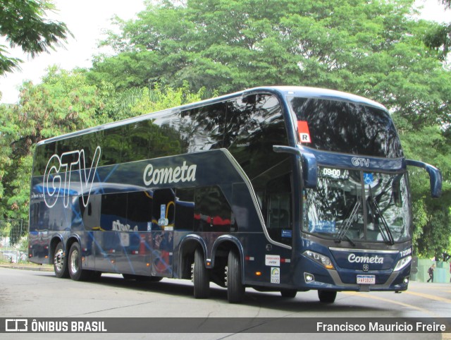 Viação Cometa 721306 na cidade de São Paulo, São Paulo, Brasil, por Francisco Mauricio Freire. Número da foto: #9923633.