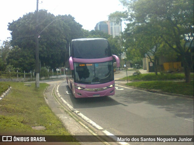 Viação Águia Branca 50450 na cidade de Salvador, Bahia, Brasil, por Mario dos Santos Nogueira Junior. Número da foto: #9922068.