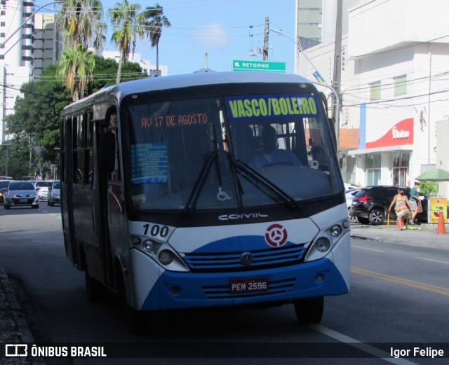 Sistema Complementar de Recife 100 na cidade de Recife, Pernambuco, Brasil, por Igor Felipe. ID da foto: 9927238.