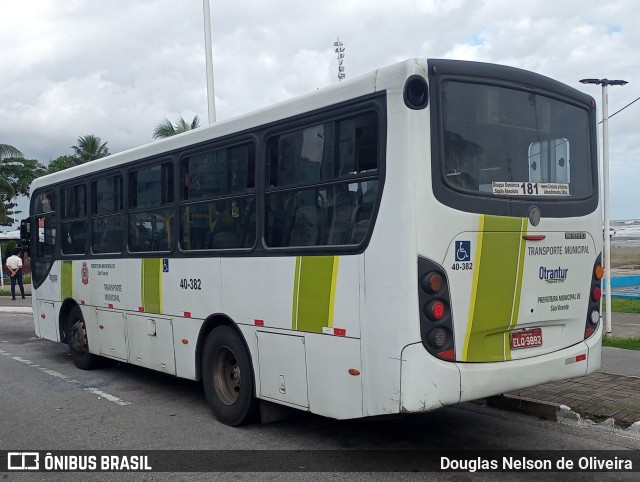 Otrantur Transporte e Turismo 40-382 na cidade de São Vicente, São Paulo, Brasil, por Douglas Nelson de Oliveira. Número da foto: #9924922.