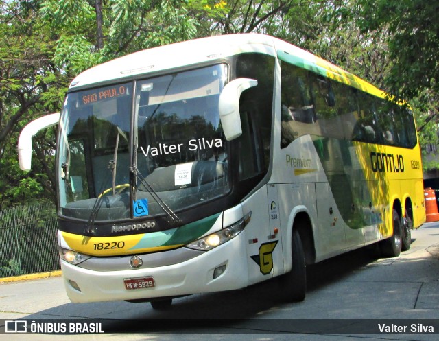 Empresa Gontijo de Transportes 18220 na cidade de São Paulo, São Paulo, Brasil, por Valter Silva. ID da foto: 9925979.