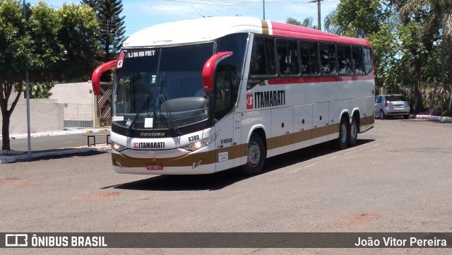 Expresso Itamarati 6380 na cidade de Estrela d`Oeste, São Paulo, Brasil, por João Vitor Pereira. Número da foto: #9925856.