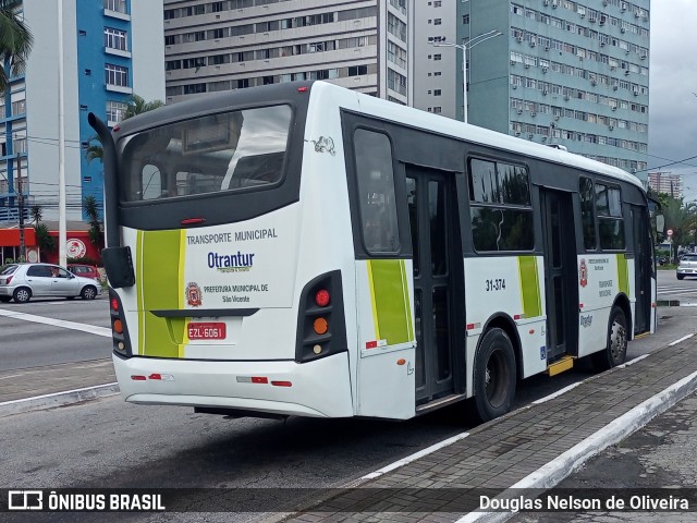 Otrantur Transporte e Turismo 31-374 na cidade de São Vicente, São Paulo, Brasil, por Douglas Nelson de Oliveira. Número da foto: #9924916.