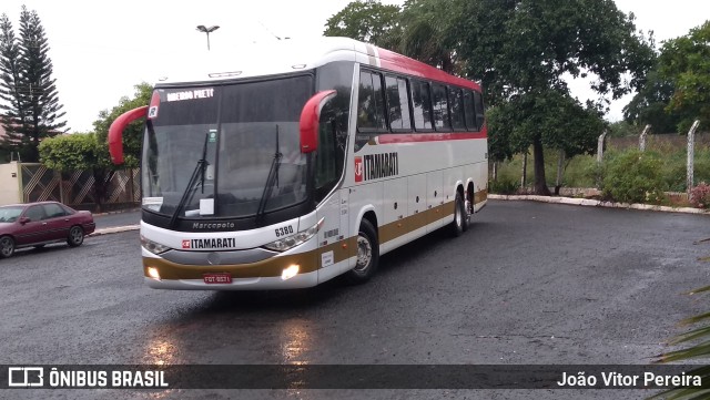 Expresso Itamarati 6380 na cidade de Estrela d`Oeste, São Paulo, Brasil, por João Vitor Pereira. ID da foto: 9926008.