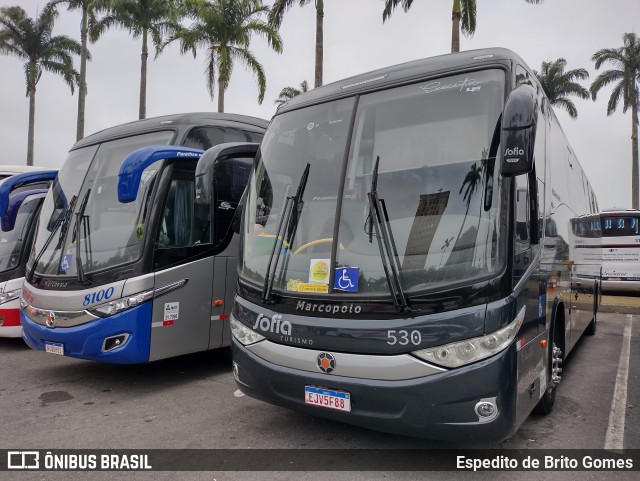 Sofia Turismo 530 na cidade de Aparecida, São Paulo, Brasil, por Espedito de Brito Gomes. Número da foto: #9926841.